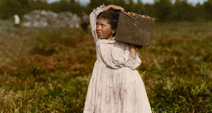 10 старих фото про те, як працювали американські діти