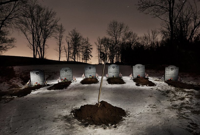 Де поховали американську мрію: поле для гольфу Д. Трампа перетворили на кладовищі