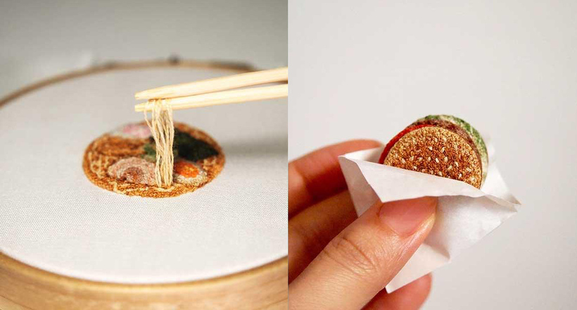 Неймовірна гиперреалистичная крихітна вишивка з Японії 