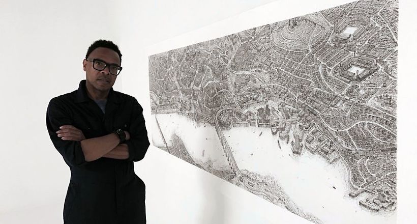 69 міст за 17 років: художник створює чудові міські пейзажі олівцем