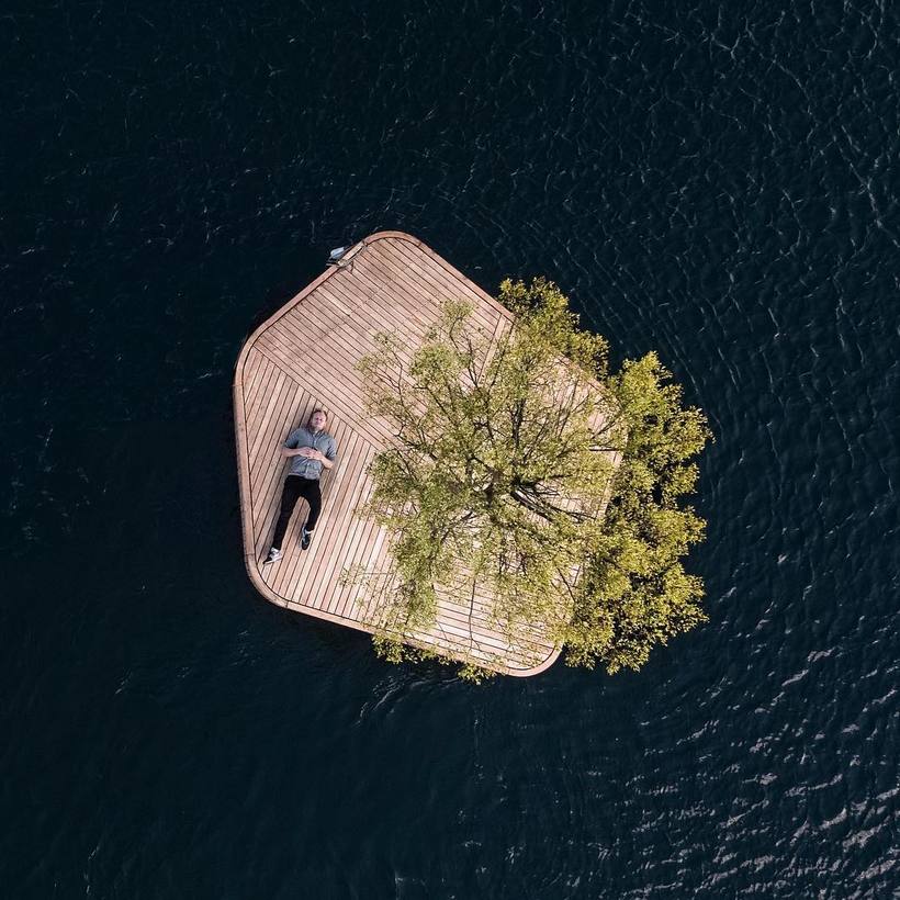У гавані Копенгагена з'являться плаваючі острови відпочинку