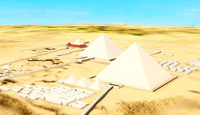 Басейн у Колізеї і білосніжні піраміди: як виглядали великі пам'ятники в давнину