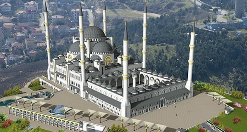 У Туреччині відкриють найбільшу в світі мечеть — перше відео з дрона