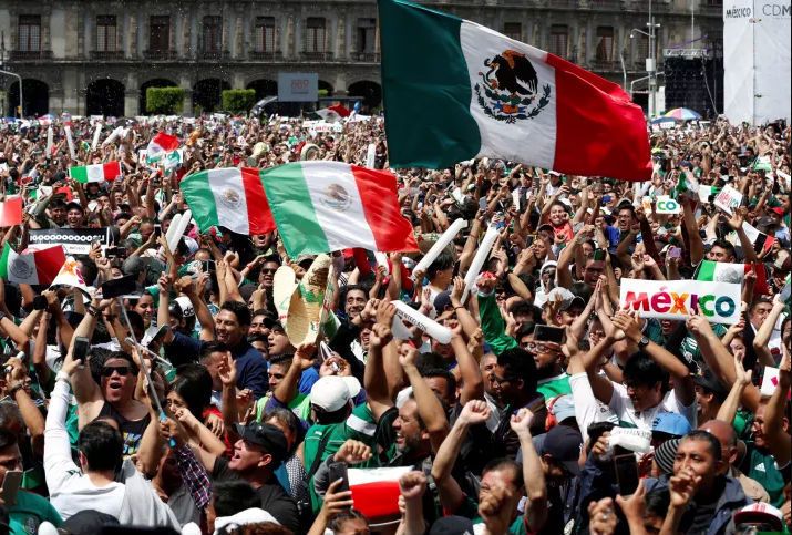 Мексиканці так раділи виграшу у Німеччині, що викликали землетрус