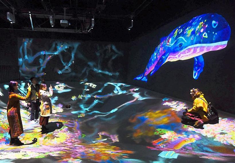 Доторкнутися до майбутнього: у Токіо відкрився перший музей цифрового мистецтва