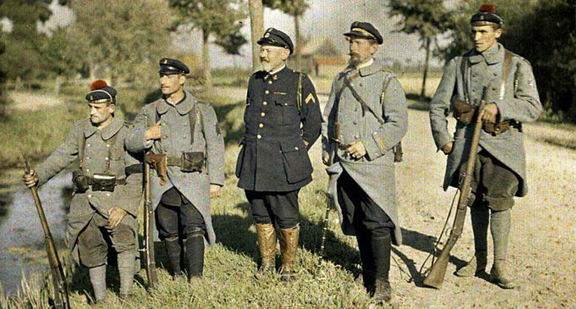 Рідкісні 100-літні фотографії, що демонструють Першу світову війну в кольорі