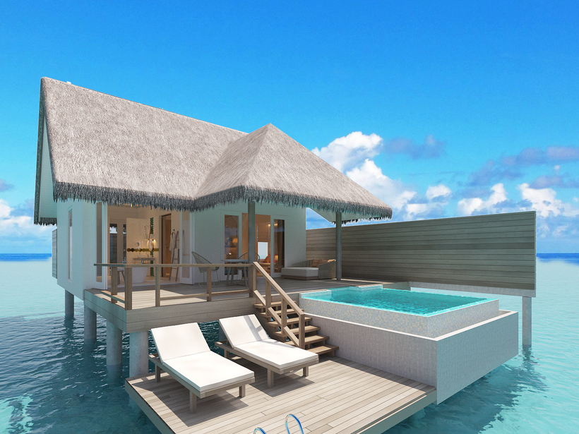 Готель Aqua Sun Iru Veli Maldives яскравий представник Aqua Sun відкривається в листопаді