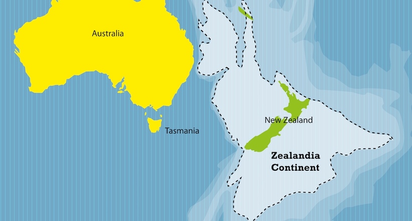 Зеландія — сьомий континент, про існування якого ви не знали