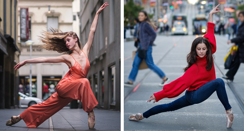 Неземної краси балет в урбаністичних пейзажах Мельбурна 