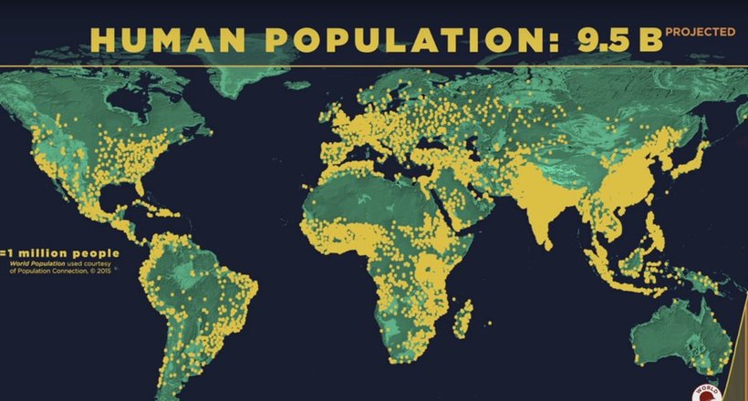 З роками зростала населення: 1 млрд людей за 200 000 років і 7 млрд за 200 років