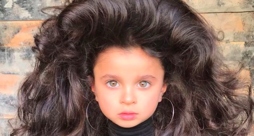 55 тисяч чоловік підписалися на Instagrm 5-річної ізраїльтянки, побачивши її волосся