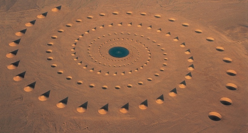 Відео: «Подих пустелі» — величезна спіраль серед пісків Єгипту