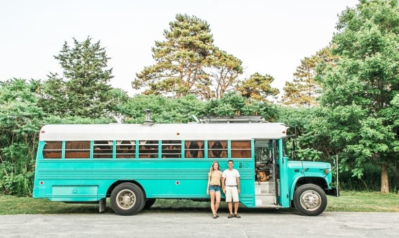 Пара перетворила автобус для ув'язнених в шикарний будинок на колесах