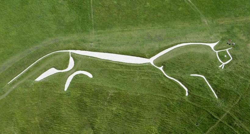 Уффингтонская білий кінь — самий елегантний геоглиф у світі 