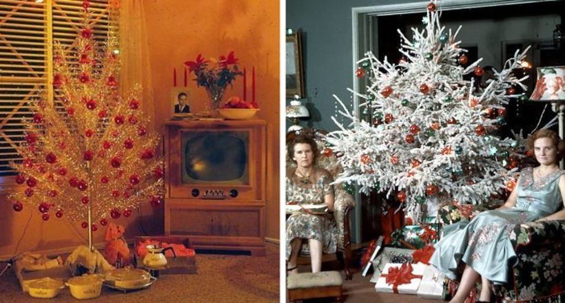 Часи змінюються: 30 фото про те, як прикрашали будинки до Різдва у 50-60-х роках 