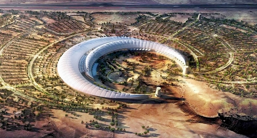 Сад-оазис в Ер-Ріяді, який воскресить епоху юрського періоду посеред пустелі 