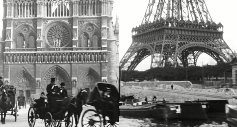 130-літній відео покаже, якою була повсякденне життя в Парижі в 1890-х