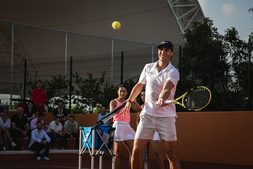 Рафаель Надаль відвідав відкриття тенісного центру в Мексиці