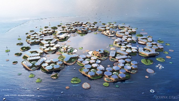 Скоро будемо жити на морі: архітектори представили самодостатній плавучий місто 