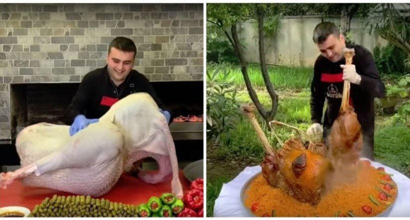 Відео: Знаменитий турецький кухар приготував чергове блюдо феноменальних розмірів 