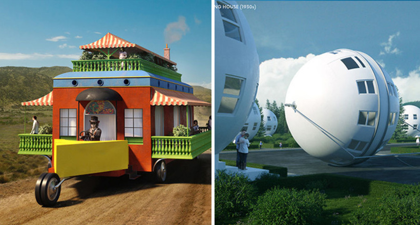 Будинок-куля і капсула в космосі: якими бачили сучасні будинки люди з 1900-х