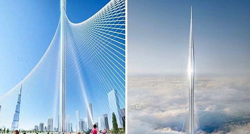 Відео: У Дубаї будують саме величезна будівля в світі — 1300 метрів в висоту