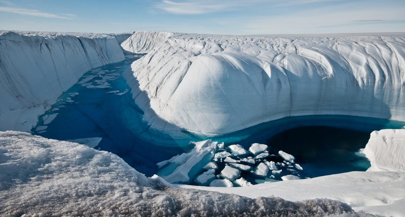 Аномальна спека і безпрецедентне танення льодів Гренландії