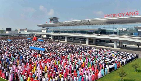 Кім Чен Ин відвідав відкриття нового терміналу в аеропорту в Пхеньяні