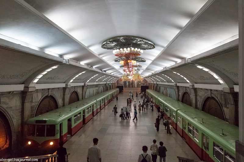 Блог - Північна Корея — Пхеньянський метрополітен Північна Корея — Пхеньянський метрополітен
