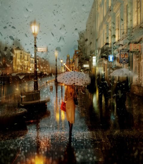 «Дощові» знімки цього російського вуличного фотографа підкорили інтернет!