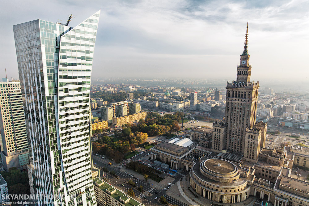 Блог - Польща. Варшава з висоти пташиного польоту Польща. Варшава з висоти пташиного польоту