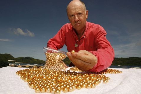 Як вирощують золотий перли