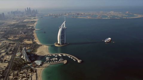 Новий громадський транспорт з'явиться в ОАЕ: пасажирські дрони запустять над Дубаєм