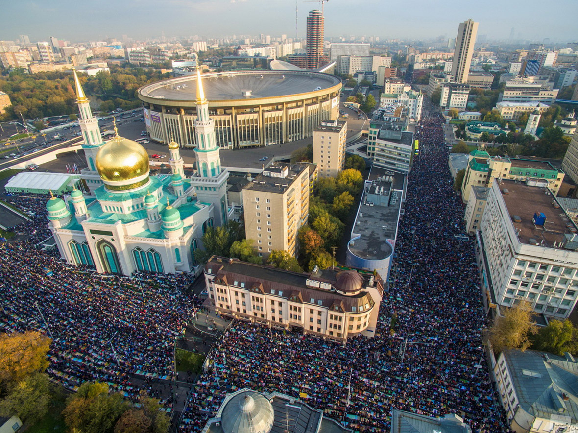 Блог - Найбільша мечеть в Москві Найбільша мечеть в Москві