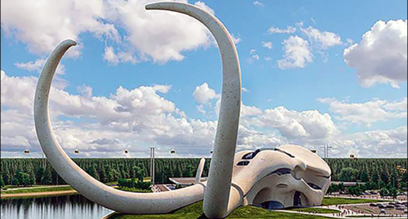 На березі Байкалу побудують готель у вигляді черепа мамонта
