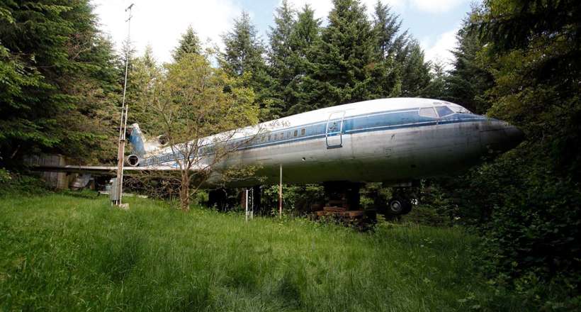Американський пенсіонер перетворив літак Boeing 727 в справжній будинок