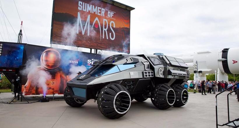 У США представили позашляховик, на якому можна пересуватися по Марсу