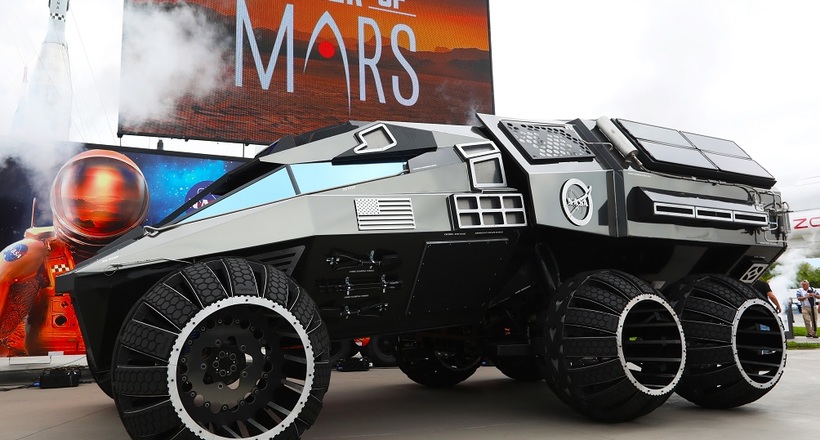 Як буде виглядати новий марсіанський позашляховик Mars Rover