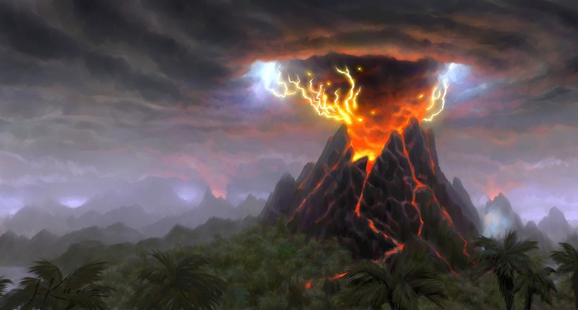 Як вулкани допомогли динозаврам захопити Землю
