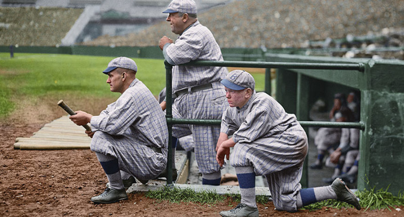 10 цінних ретрофотографій про те, як в США грали в бейсбол 100 років тому
