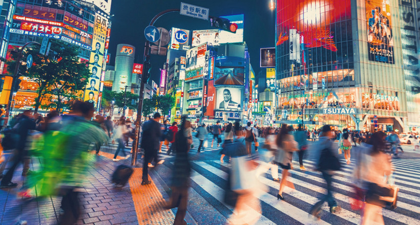 Про яскравою і захоплюючою нічного життя японської столиці в чотирьох хвилинах