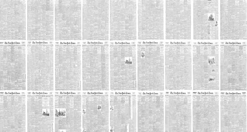 Як фотографії захопили ЗМІ: 60 000 сторінок The New York Times за одну хвилину