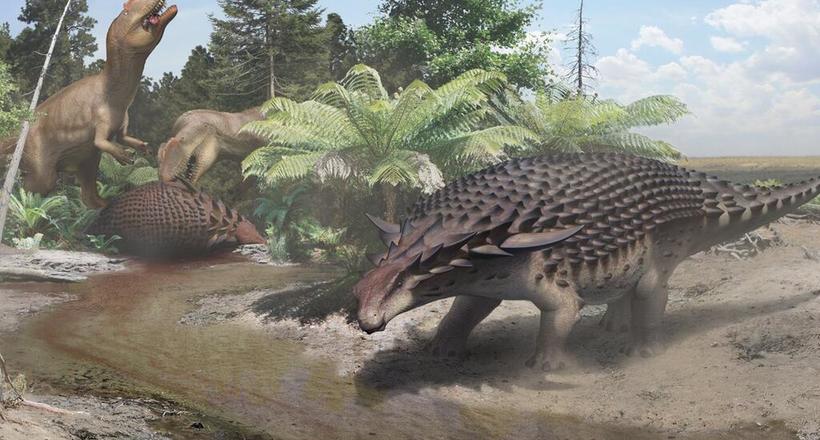 Навіщо «танку» серед динозаврів потужна броня і камуфляж