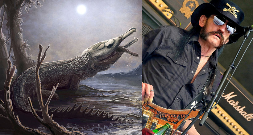 Новий вид стародавнього крокодила назвали в честь соліста групи Motörhead