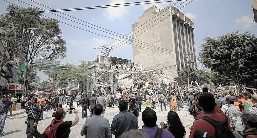 Наслідки землетрусу в Мехіко
