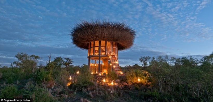 П'ятизірковий готель у вигляді гнізда відкрився в Кенії