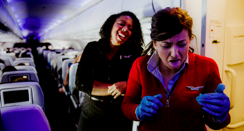 24 фото про те, що роблять бортпровідники, коли пасажири не бачать 
