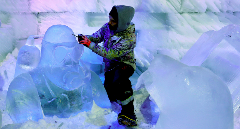 20 дивовижних фото з Фестивалю снігових та льодових скульптур