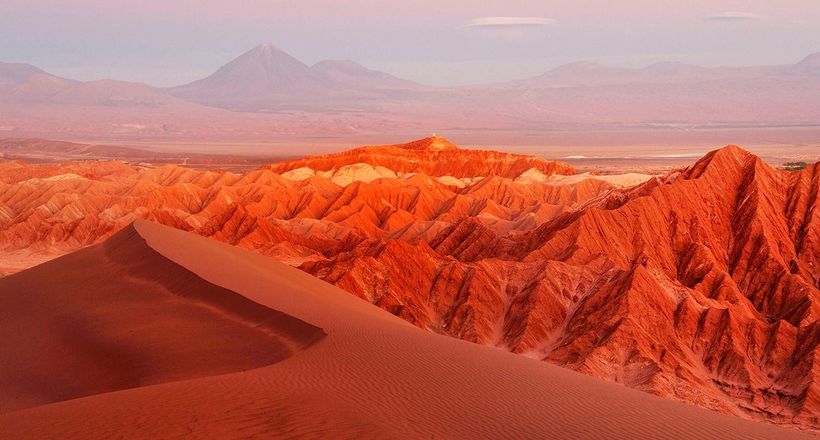 Де розташована найсухіша пустеля у світі