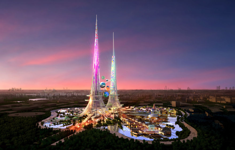 Як буде виглядати китайська вежа Фенікс - найвища і найзеленіша?